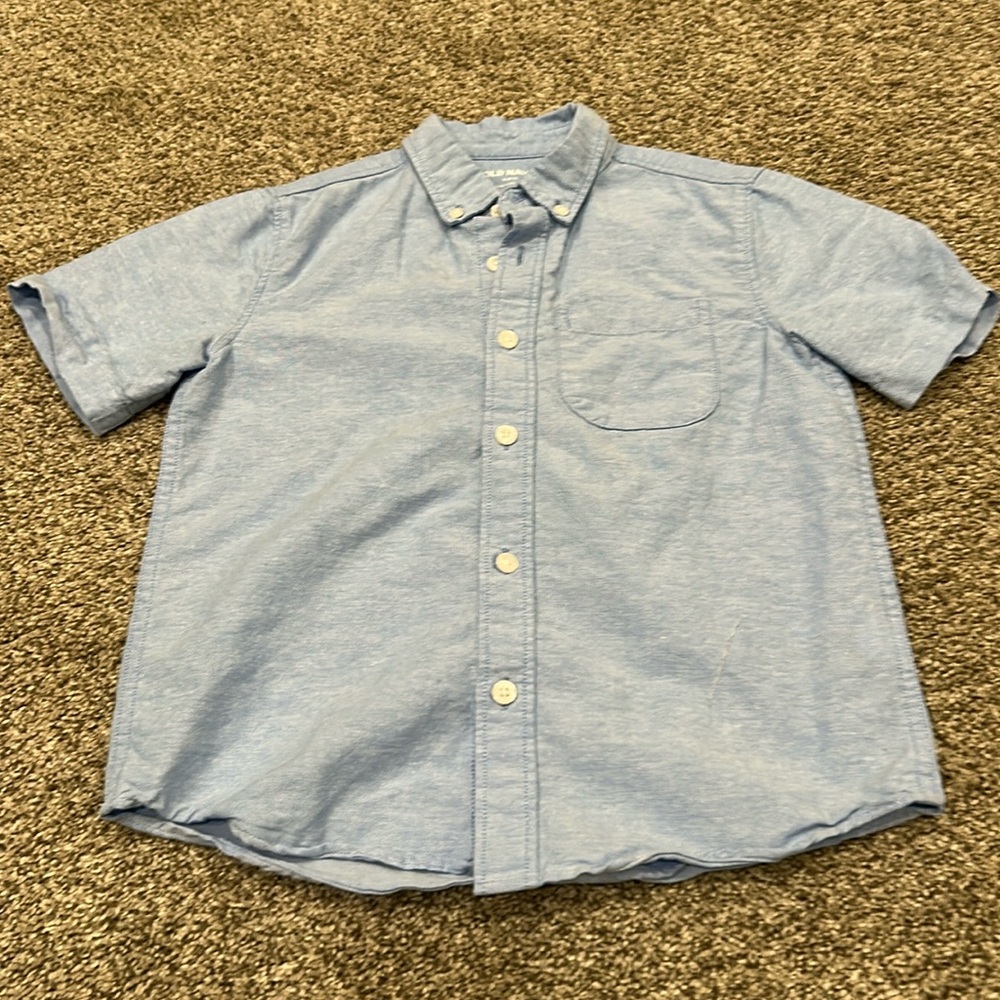 Old Navy boys button up shirt